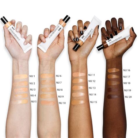 ysl foundation shades